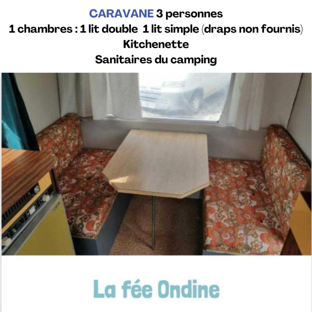 Camping Le Val Aux Fees - Broceliande Concoret Exterior foto